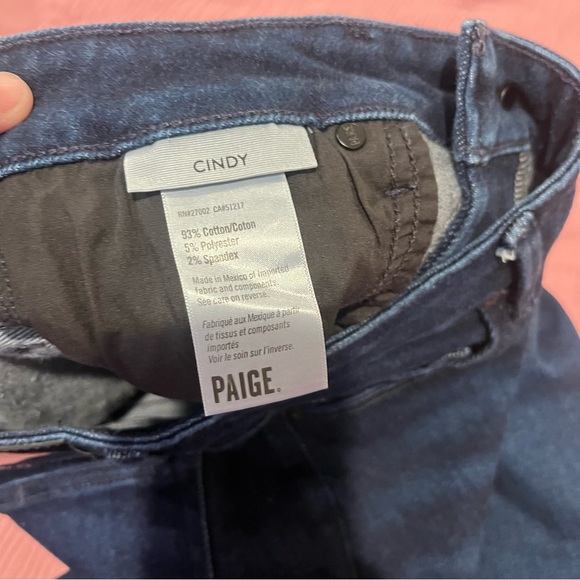 PAIGE Indigo Denim Jeans Cindy jeans - Picture 4 of 9